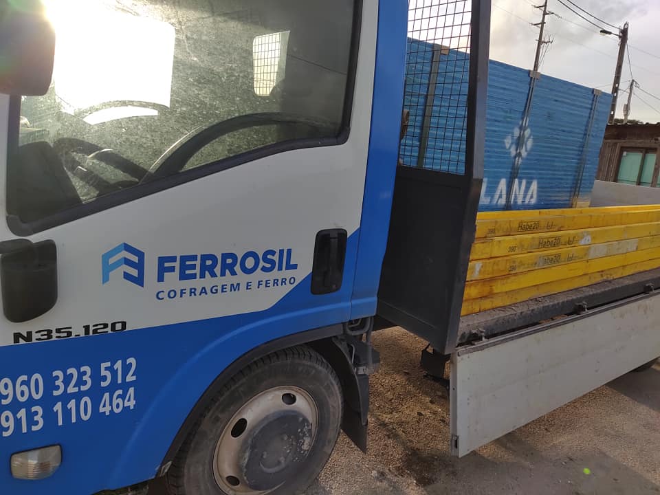 Cofragem em pilares